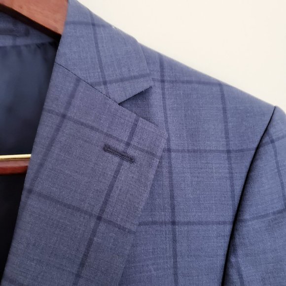 Simon's Lanificio Zignone Sport Jacket 36R - Blue - Picture 3 of 13